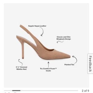 Journee Elenney Pump NWOT! kitten heels slingback